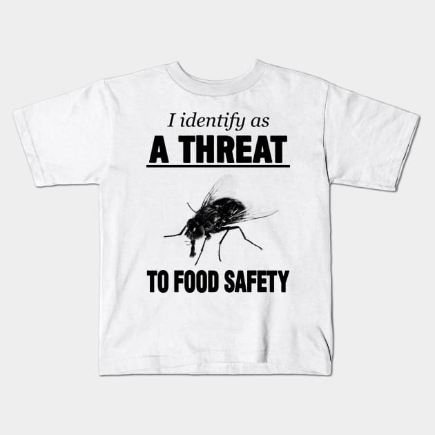 I identify as a threat to food safety Kids T-Shirt by giovanniiiii